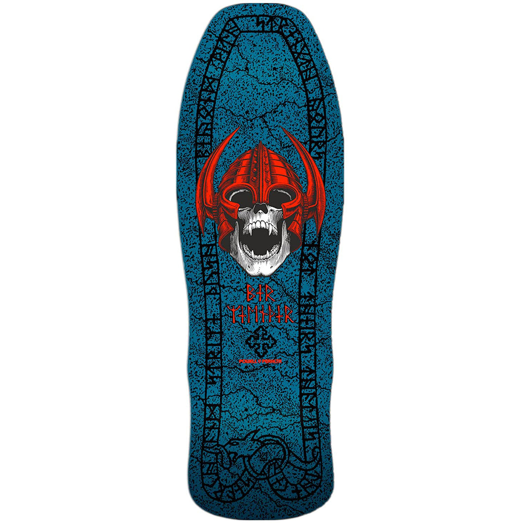 Powell Peralta Per Welinder Nordic Skull Blue Reissue Deck - 9.625
