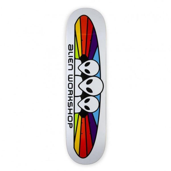 Alien Workshop Spectrum White Skateboard Deck - 8.00