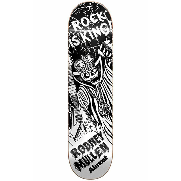 Almost Skateboards Rodney Mullen Rock Is King Skateboard Deck - 8.00
