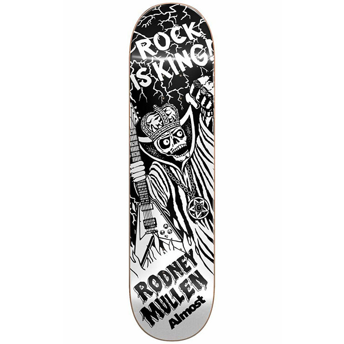 almost skateboard sk8 Rodney Mullen スケボー Almost Skateboards Rodney Mullen Rock Is King Skateboard Deck