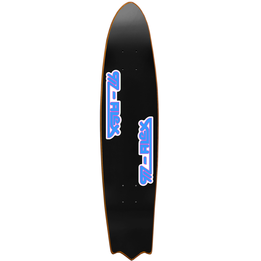 917 AO Flex Cruiser Skateboard Deck - 6.5 (7.125 At Widest Point)