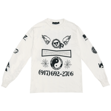 917 Collage L/S Tee - White