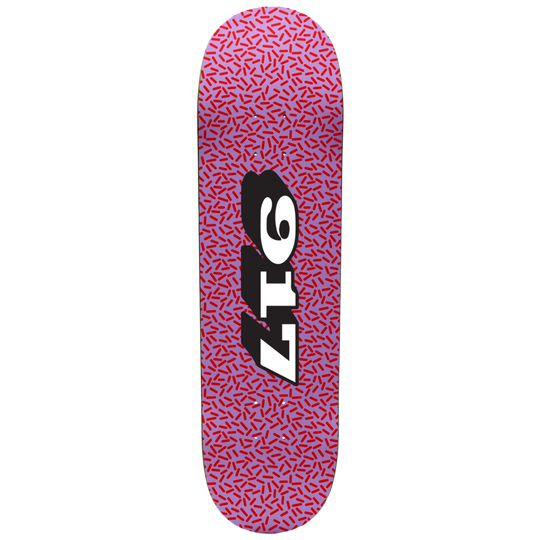 917 Sprinkle Pink Skateboard Deck - 8.5