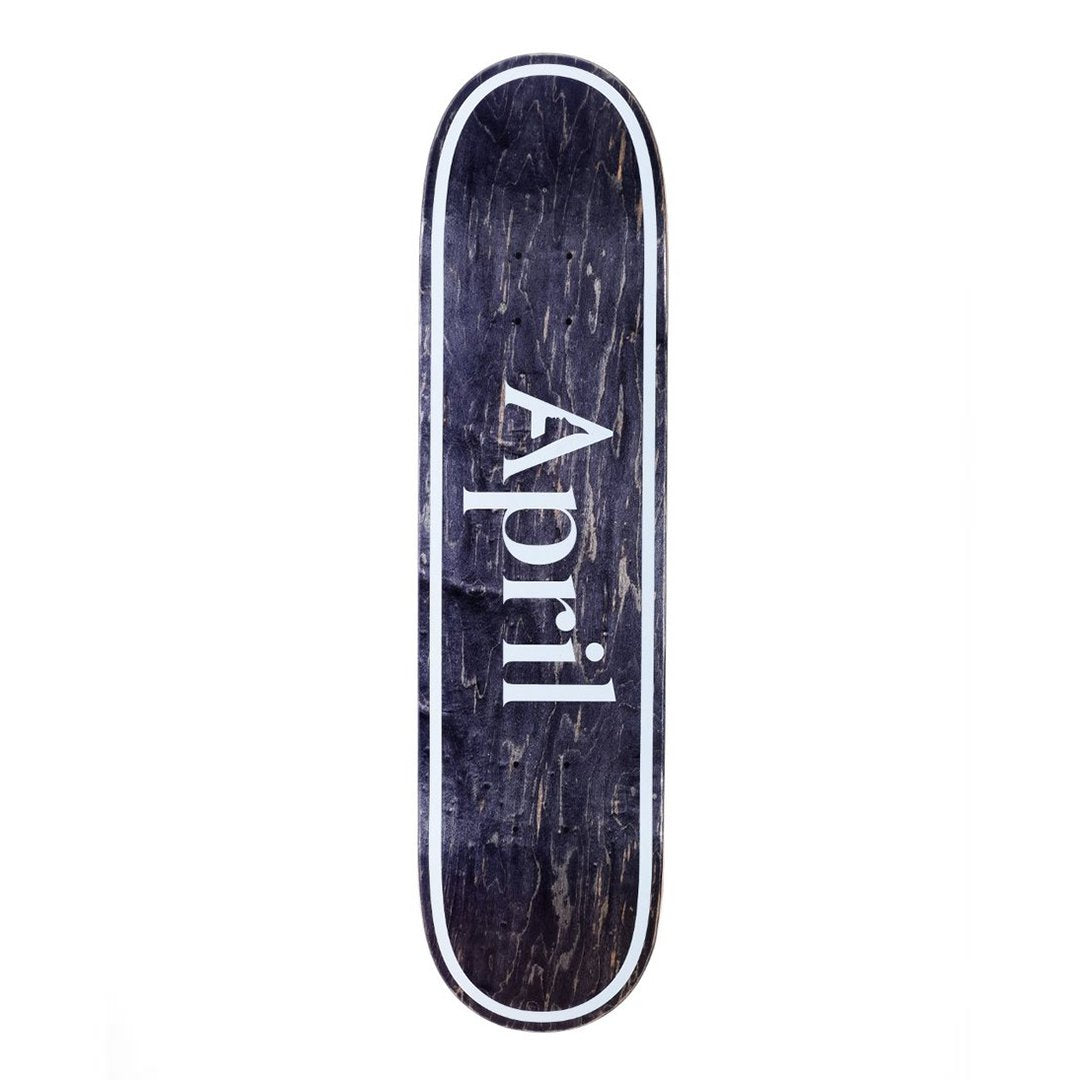 スケートボード April OG Logo Invert Mint - 8.125 April Skateboards OG Logo Invert Deck Mint 8.25 Inch