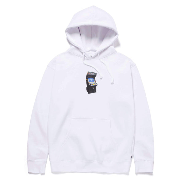 HUF X Street Fighter Arcade Pull Over Hoodie - White