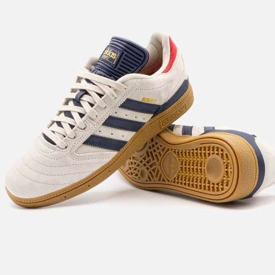 Adidas Skateboarding Busenitz Skate Shoes - Clear Brown/Navy/Scarlet