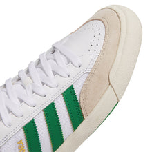 Adidas Skateboarding Nora Pro Skate Shoe - Cloud White Green White