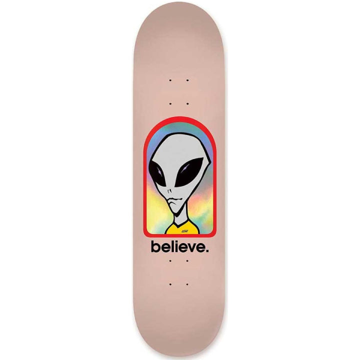 Alien Workshop Believe Hologram Skateboard Deck - 7.875