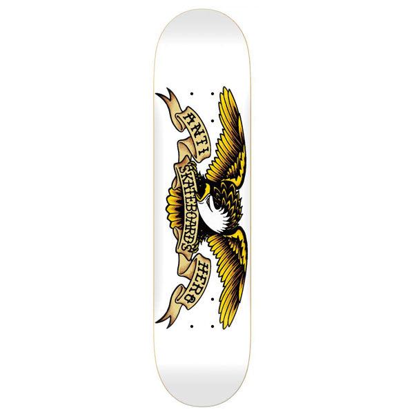 Anti Hero Skateboards Classic Eagle XXL White Skateboard Deck - 8.75