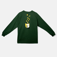Baker Skateboards Picnic Head Forrest Green L/S Tee