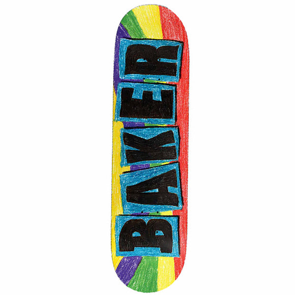Baker Skateboards Theotis Burst Skateboard Deck - 8.38