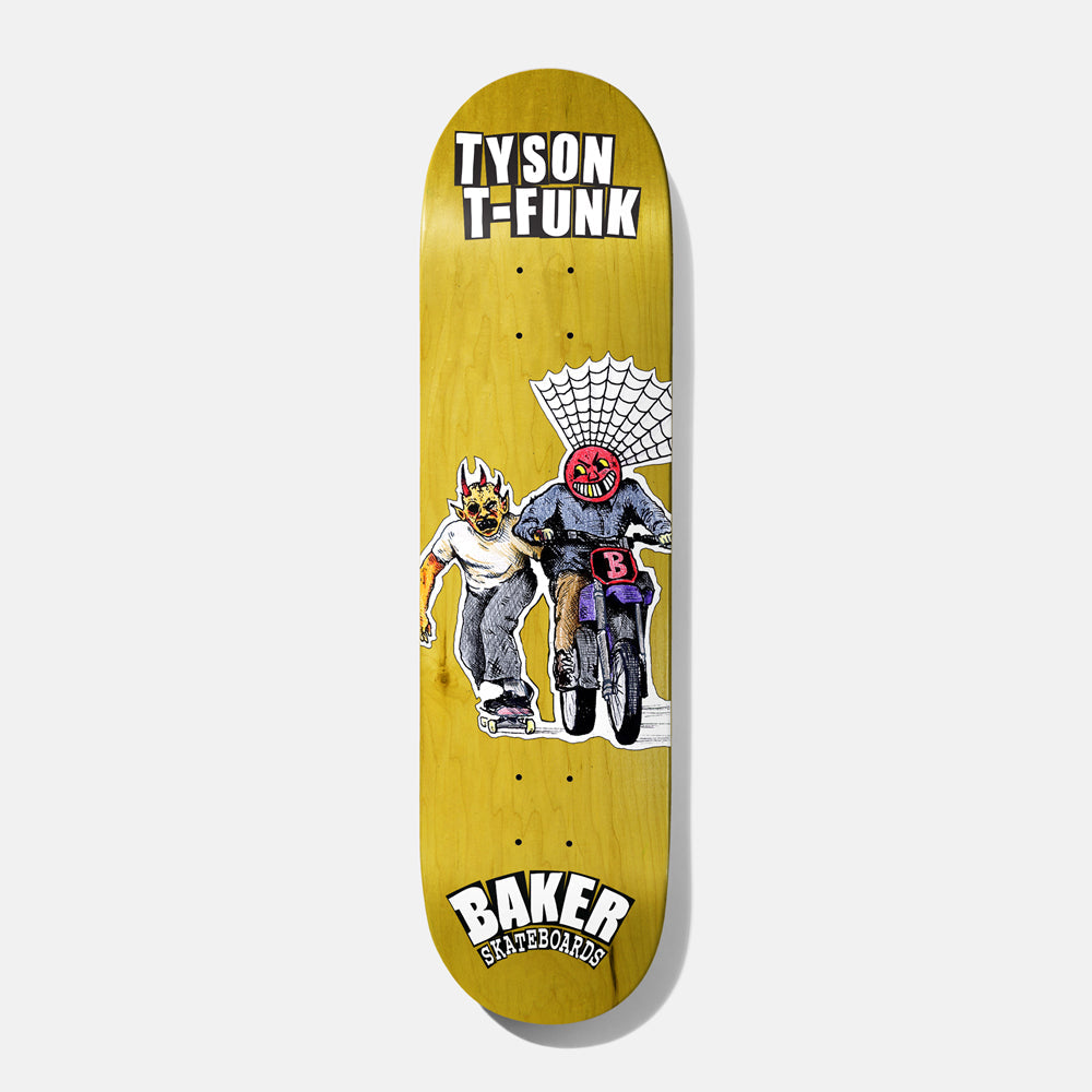 Baker T-Funk & Tyson Jollyman Lives Skateboard Deck - 8.25