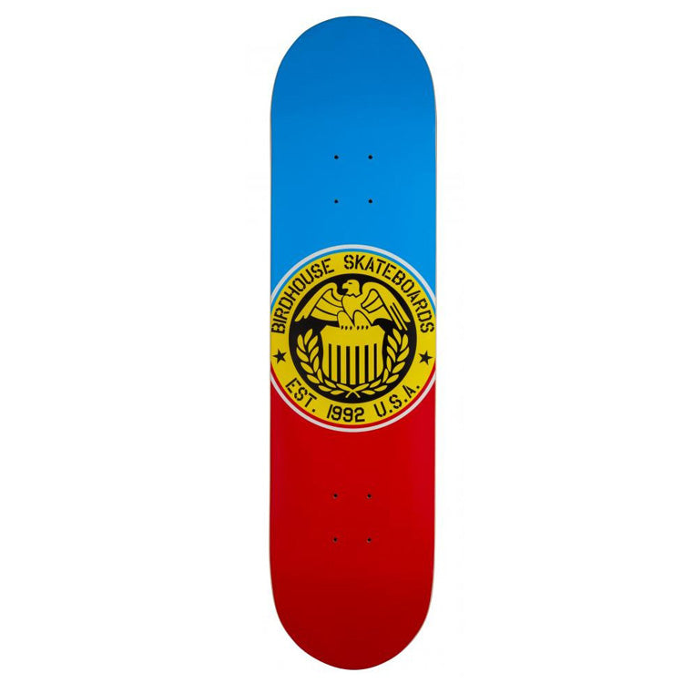 Birdhouse Eagle Logo Blue/Red Skateboard Deck - 8.00