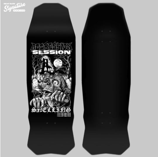 Blast Skates Jake Snelling Aggression Session Signature Skateboard Deck - 10.00