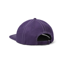 Butter Goods Brass 6 Panel Cap - Washed Grape