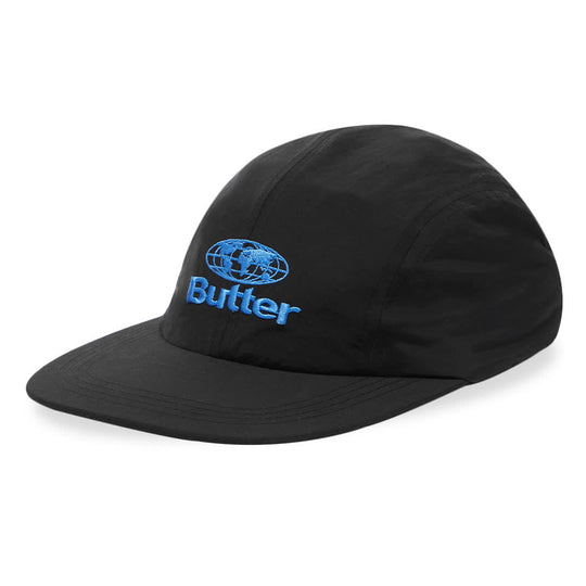 Butter Goods Downwind 6 Panel Cap Black