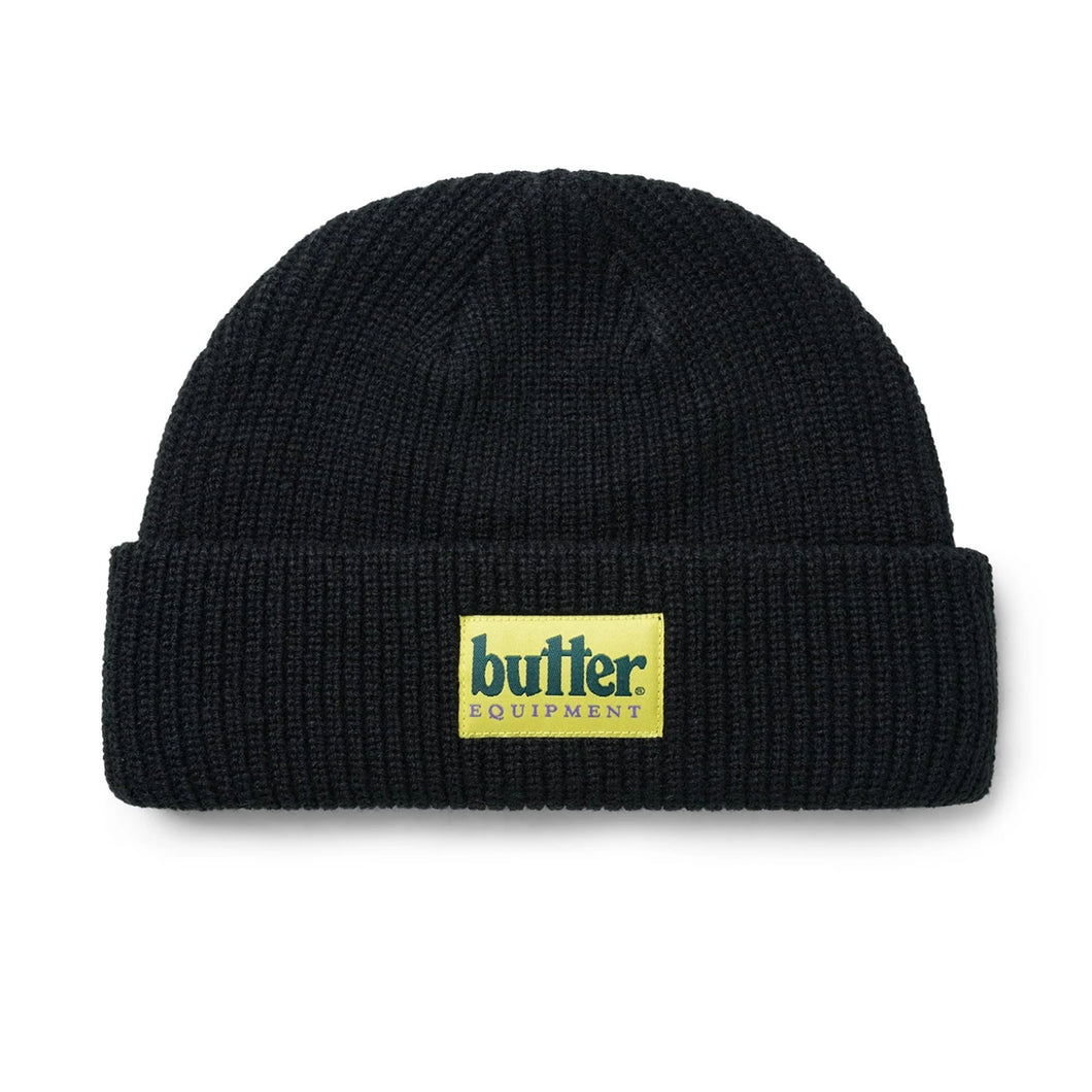 Butter Goods Equipment Beanie - Black