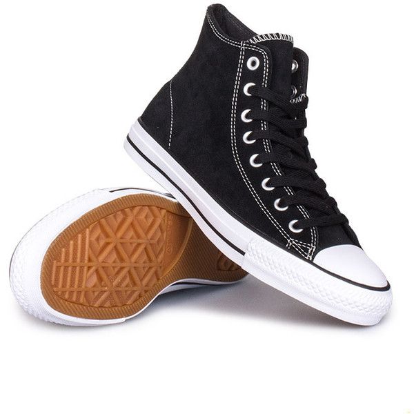 Converse CONS Chuck Taylor All Stars Pro Hi Skate Shoes Black