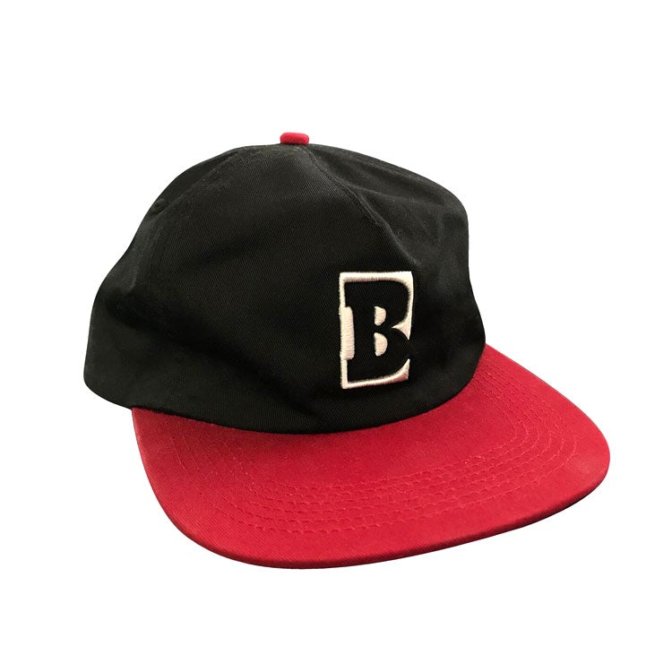Baker Skateboards Capital B Snapback Cap - Black/Red