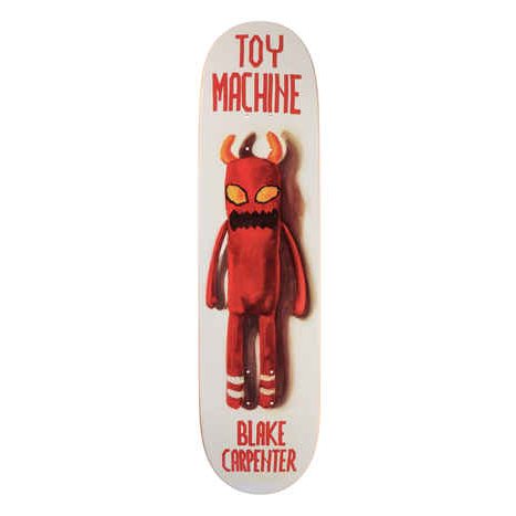 Toy Machine Blake Carpenter Doll Skateboard Deck - 8.38