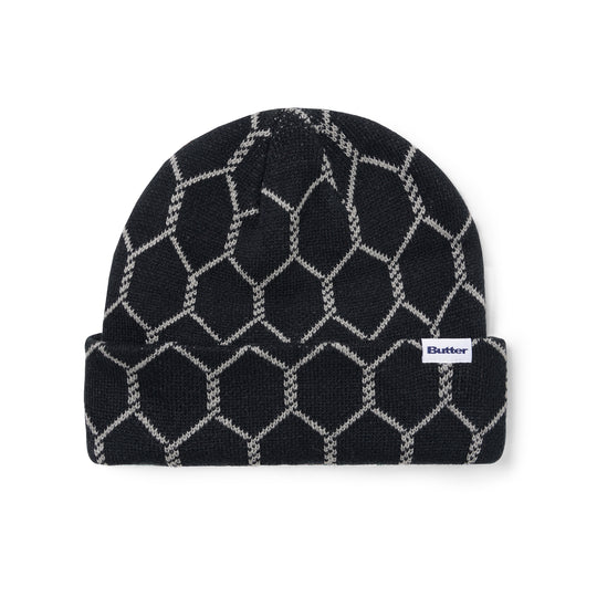 Butter Goods Chain Link Beanie - Black