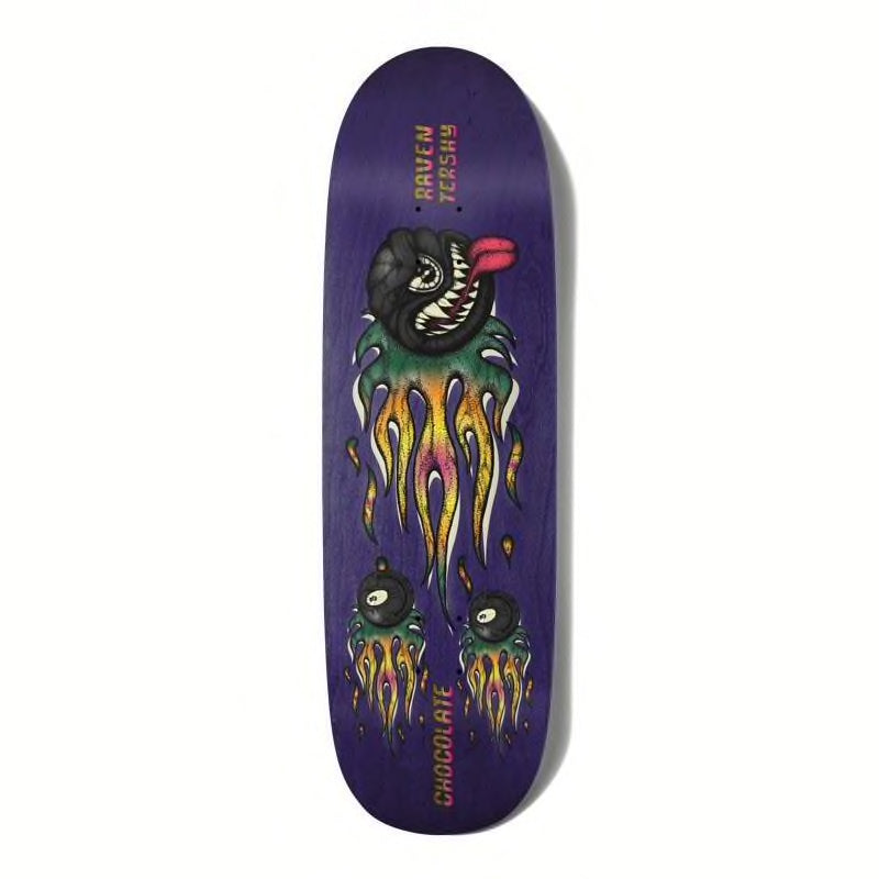 Chocolate Skateboards Raven Tershy Mad 8 Ball One Off Couch Shaped Skateboard Deck - 9.25