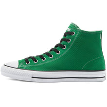 Converse Cons Perforated Suede CTAS Pro High Top Shoes - Green/Black/White