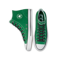Converse Cons Perforated Suede CTAS Pro High Top Shoes - Green/Black/White