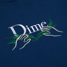 Dime MTL Classic Grass Crewneck Navy