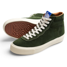 Last Resort VM001 Suede Hi Olive/White Skateboard Shoe