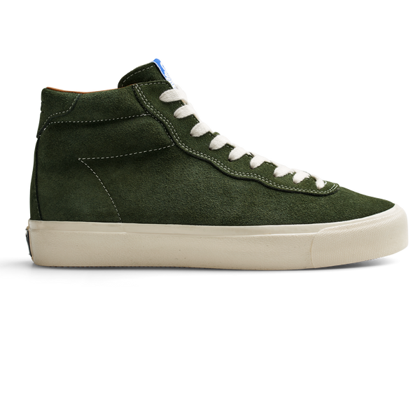 Last Resort VM001 Suede Hi Olive/White Skateboard Shoe