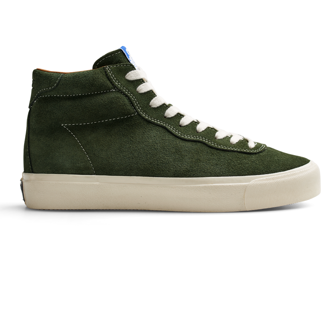 Last Resort VM001 Suede Hi Olive/White Skateboard Shoe