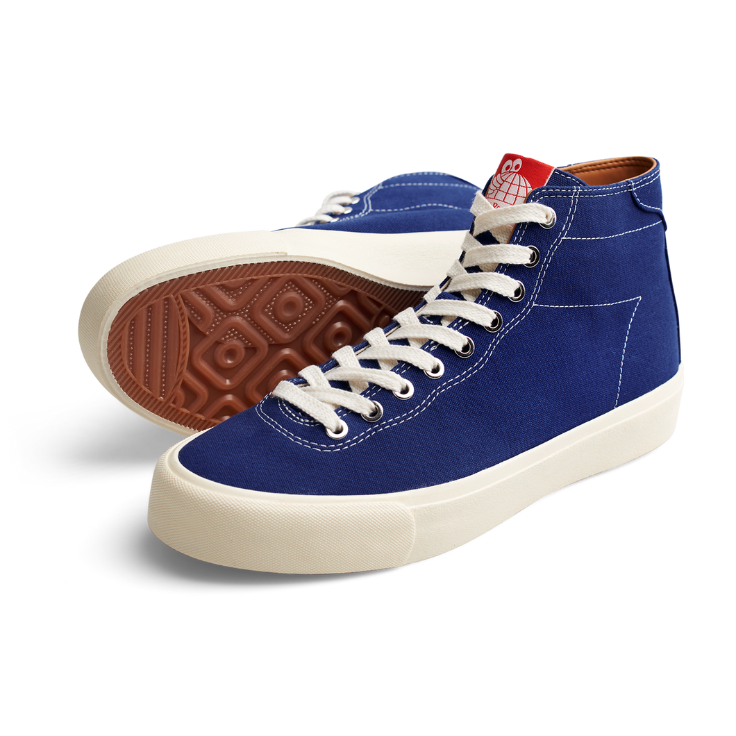 Last Resort AB VM001 Canvas Hi Vegan Skate Shoes True Blue White Slugger Skate Store