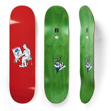 Polar Skate Co Dane Brady Painter Skateboard Deck Red - 8.00