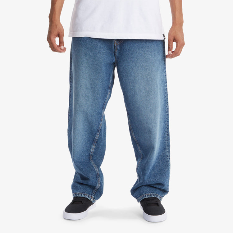 DC Skateboarding Worker Baggy Jeans Denim Indigo