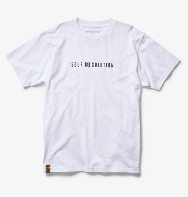 DC x Sour Solution T-Shirt  For Young People - White