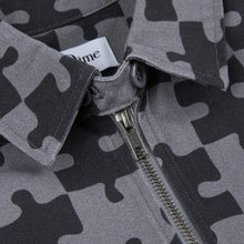 DIME Puzzle Twill Jacket - Charcoal / Black