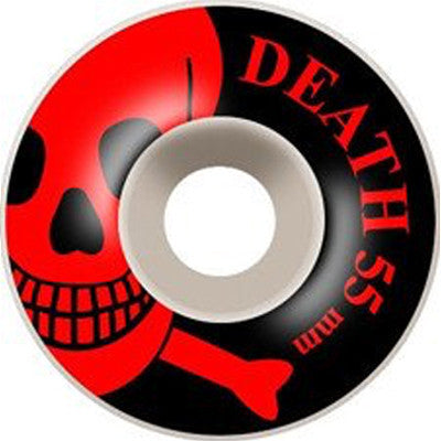 Death Skateboards OG Skull Wheels Red - 55mm