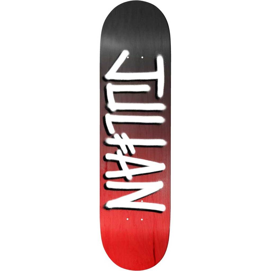 Deathwish Skateboards Julian Davidson Black/Red Gang Name Deck - 8.00