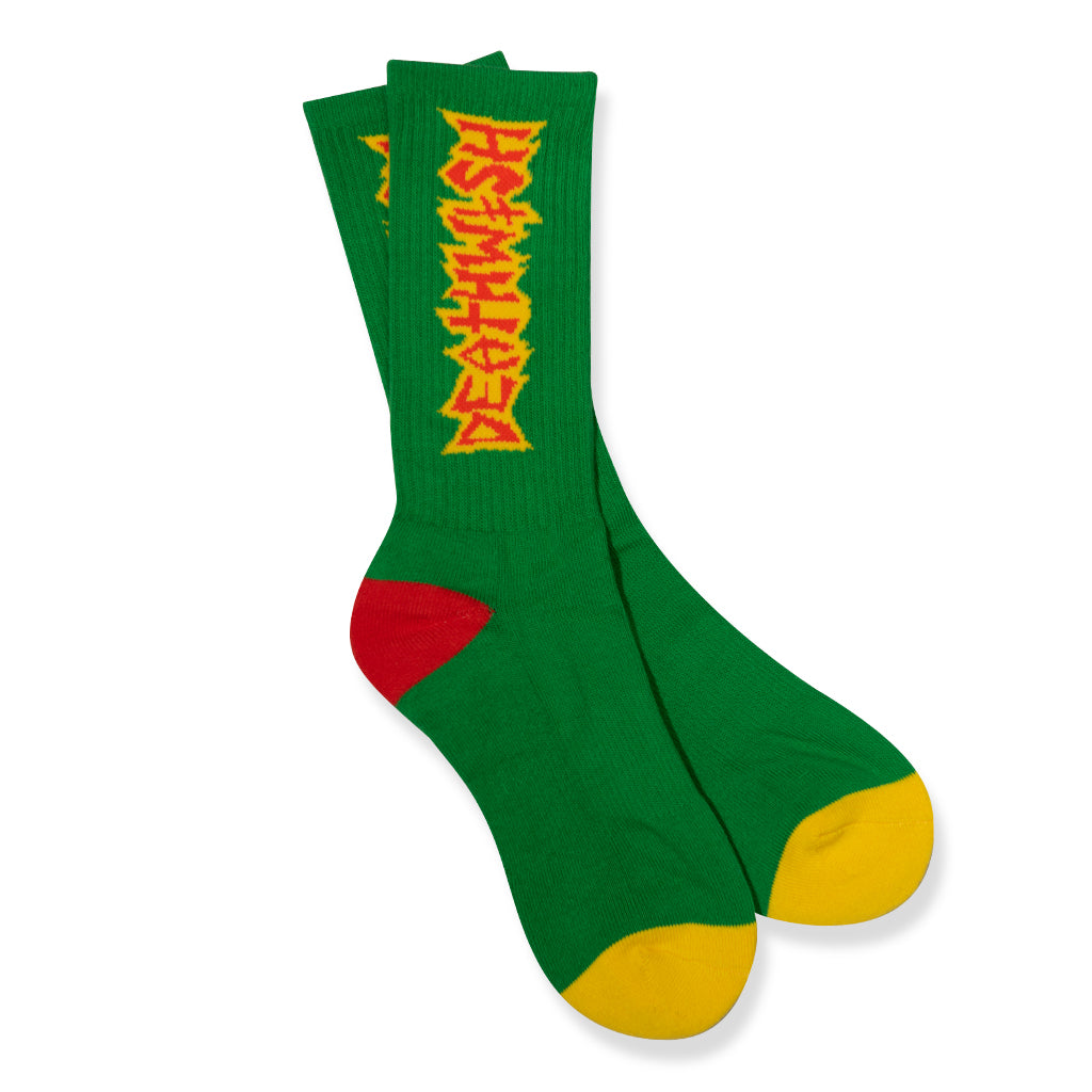 Deathwish Disciple Green Socks (Pair)