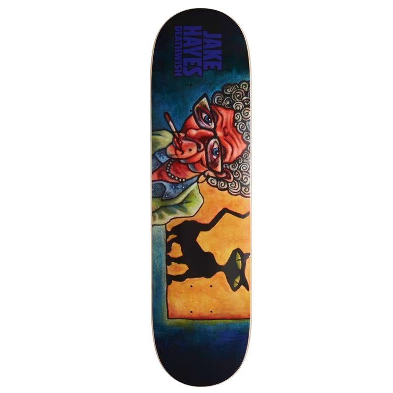 Deathwish Jake Hayes Cat Lady Skateboard Deck - 8.25