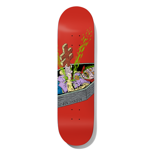 Deathwish Jon Dickson Blasphemy Skateboard Deck - 8.125
