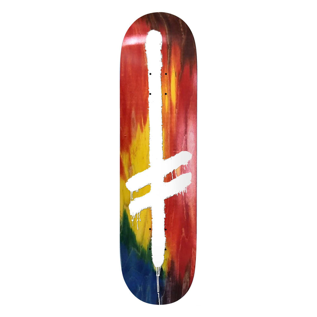 Deathwish Original G Logo Tropical Skateboard Deck - 8.25
