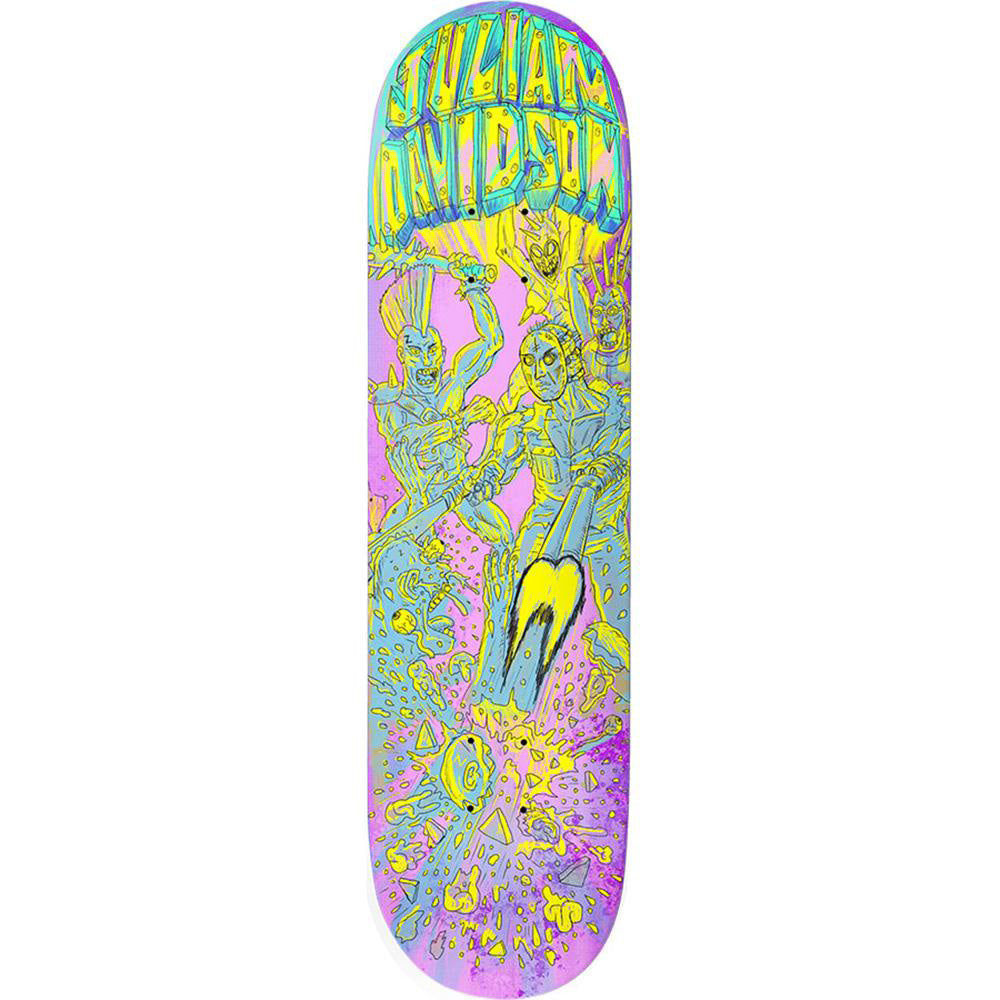Deathwish Skateboards Julian Davidson Dystopia Skateboard Deck - 8.38