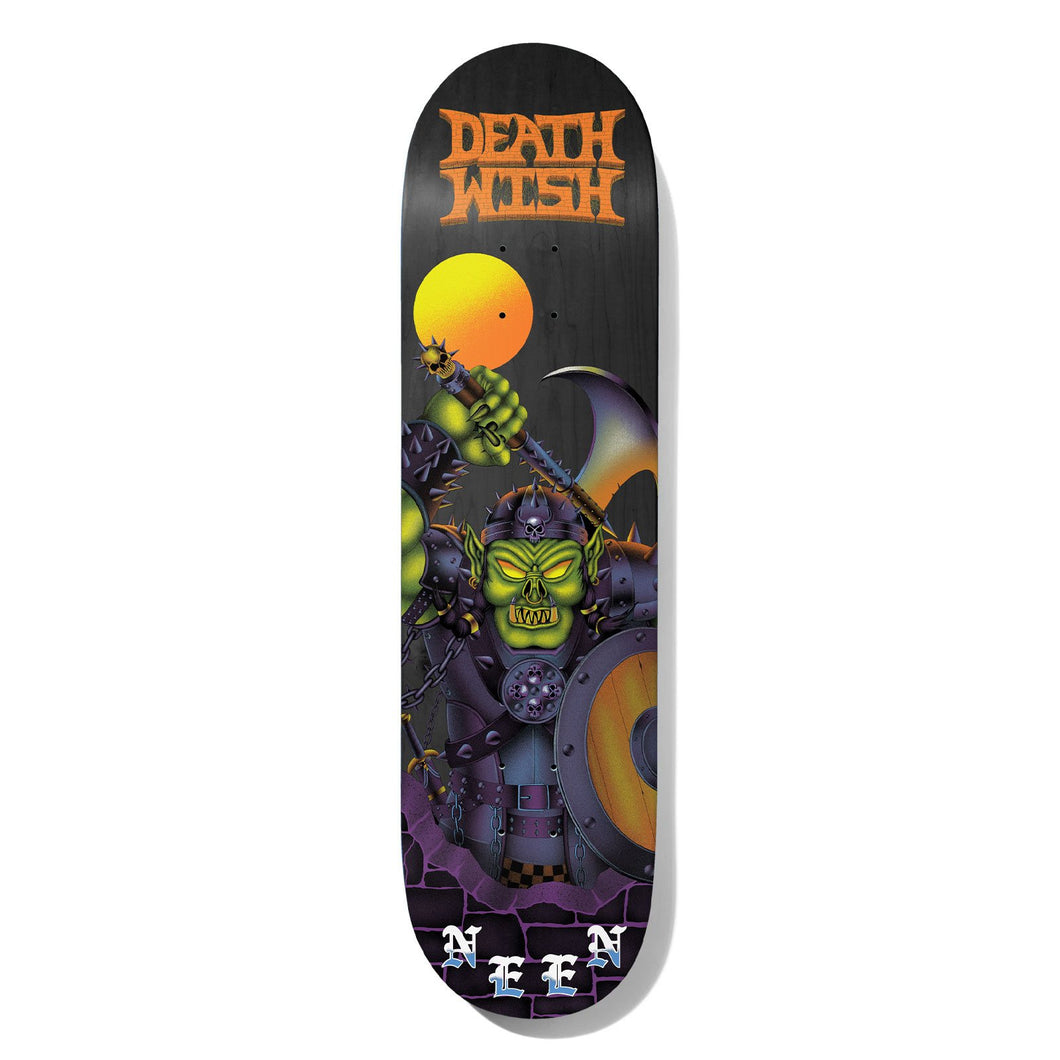Deathwish Skateboards Neen War Master Skateboard Deck - 8.125