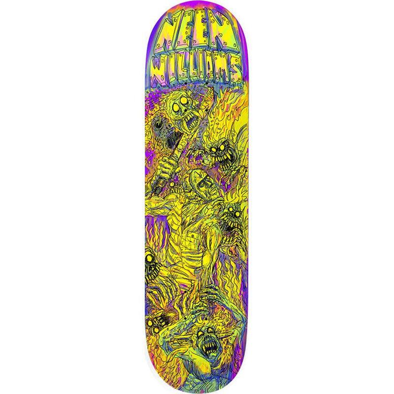 Deathwish Skateboards Neen Williams Dystopia Skateboard Deck - 8.00 –  Slugger Skate Store