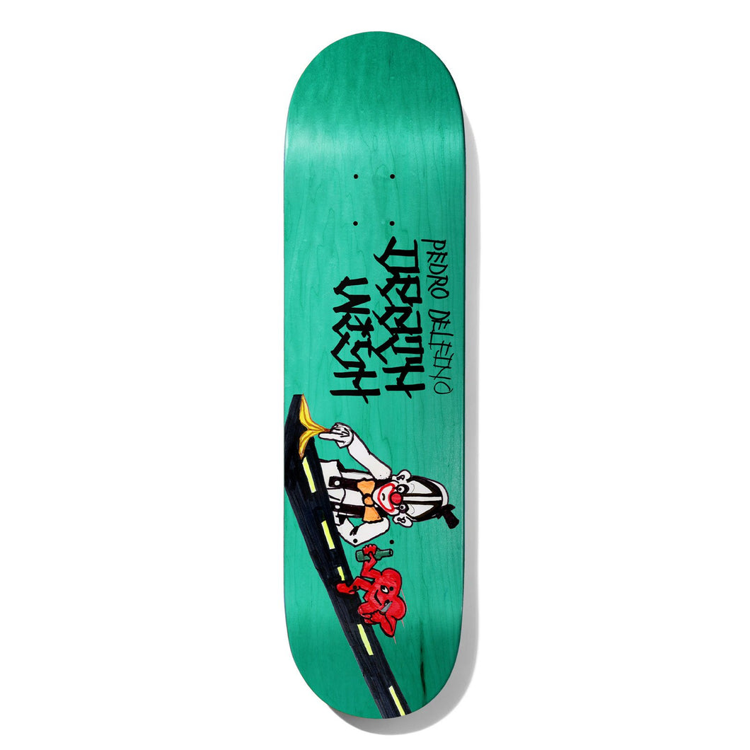 Deathwish Skateboards Pedro Delfino Chatman Skateboard Deck - 8.25 (Various Colour Stain)
