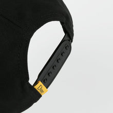 Dime MTL Arch Chenille Snapback Cap - Black
