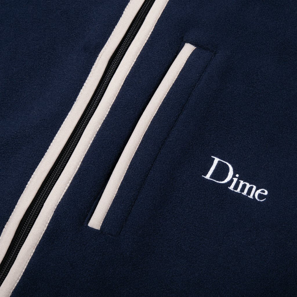 Dime polar sales fleece track jacket