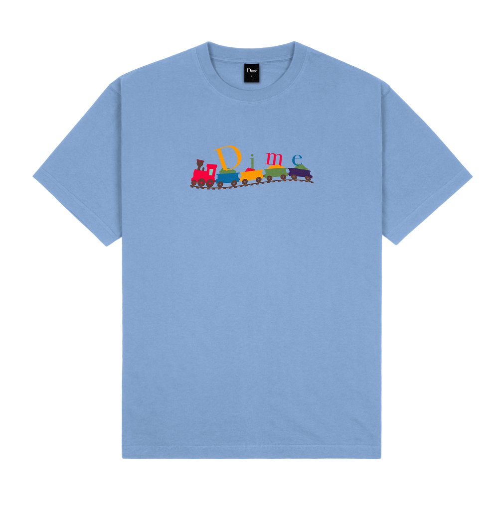 Dime MTL Train T-Shirt Carolina Blue